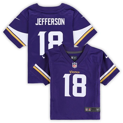 Infant Nike Justin Jefferson Purple Minnesota Vikings Team  Player Game Jersey