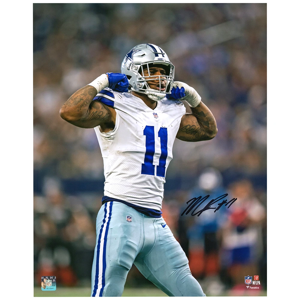 Micah Parsons Dallas Cowboys Autographed 16'' x 20'' Sack Photograph