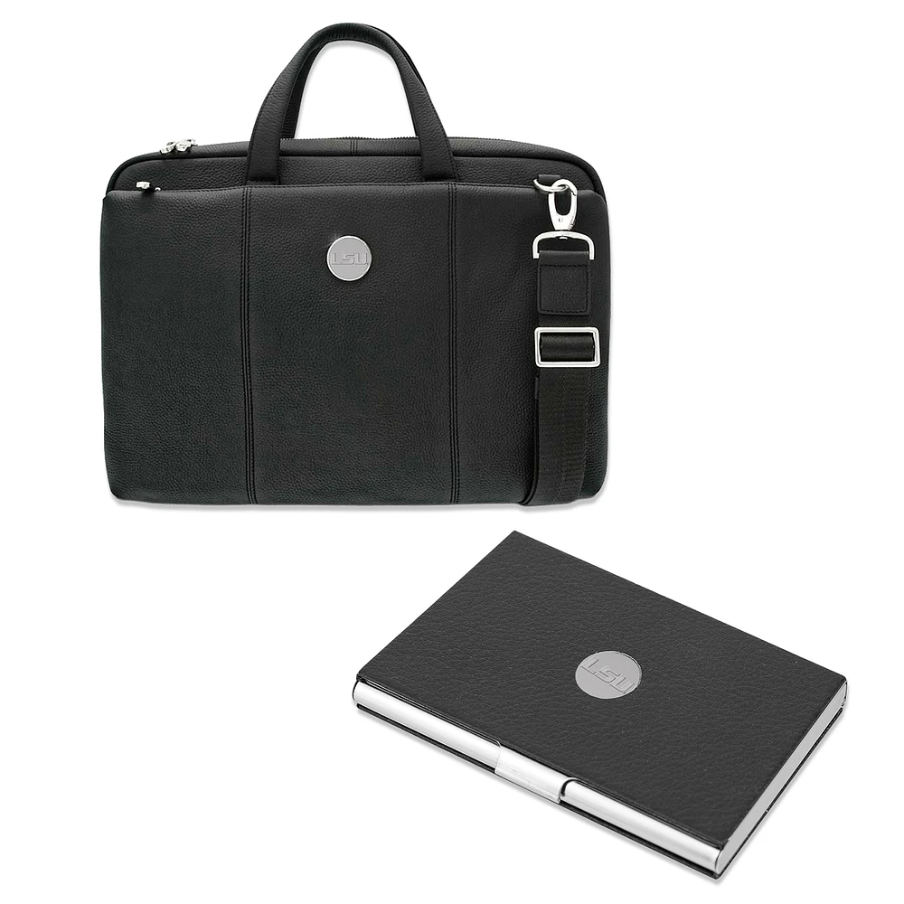 Black LSU Tigers Medallion Executive Set
