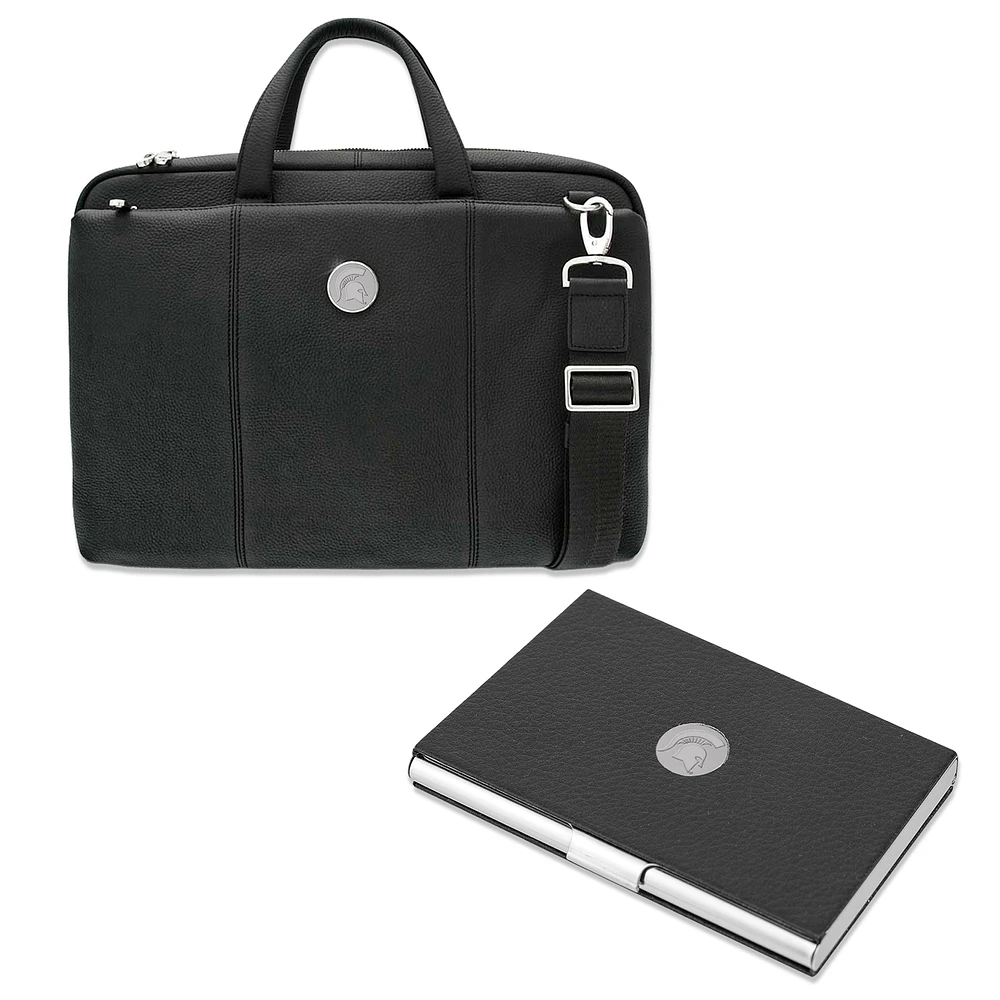 Black Michigan State Spartans Medallion Executive Set