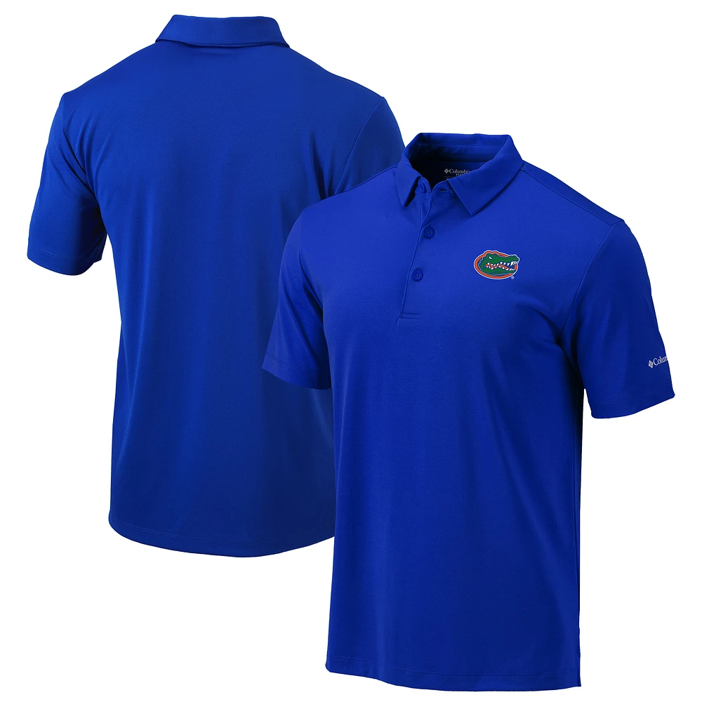 Men's Columbia Royal Florida Gators Omni-Wick Drive Polo