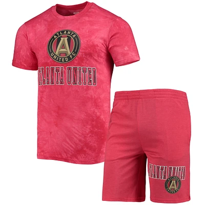 Men's Concepts Sport Red Atlanta United FC Billboard Top & Shorts Sleep Set