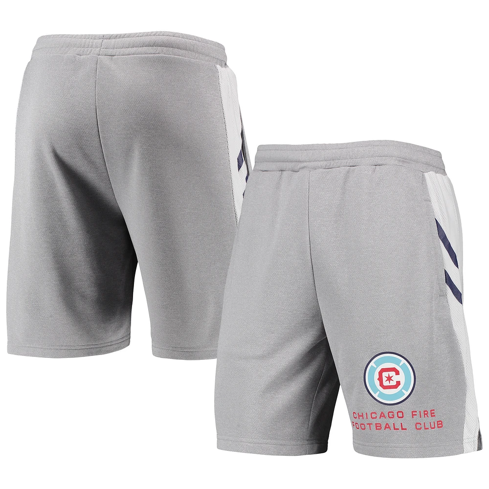 Men's Concepts Sport Gray Chicago Fire Stature Shorts
