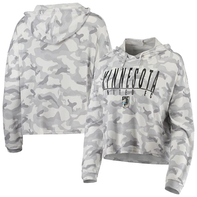 Women's Concepts Sport Gray Minnesota United FC Composite Hoodie Top