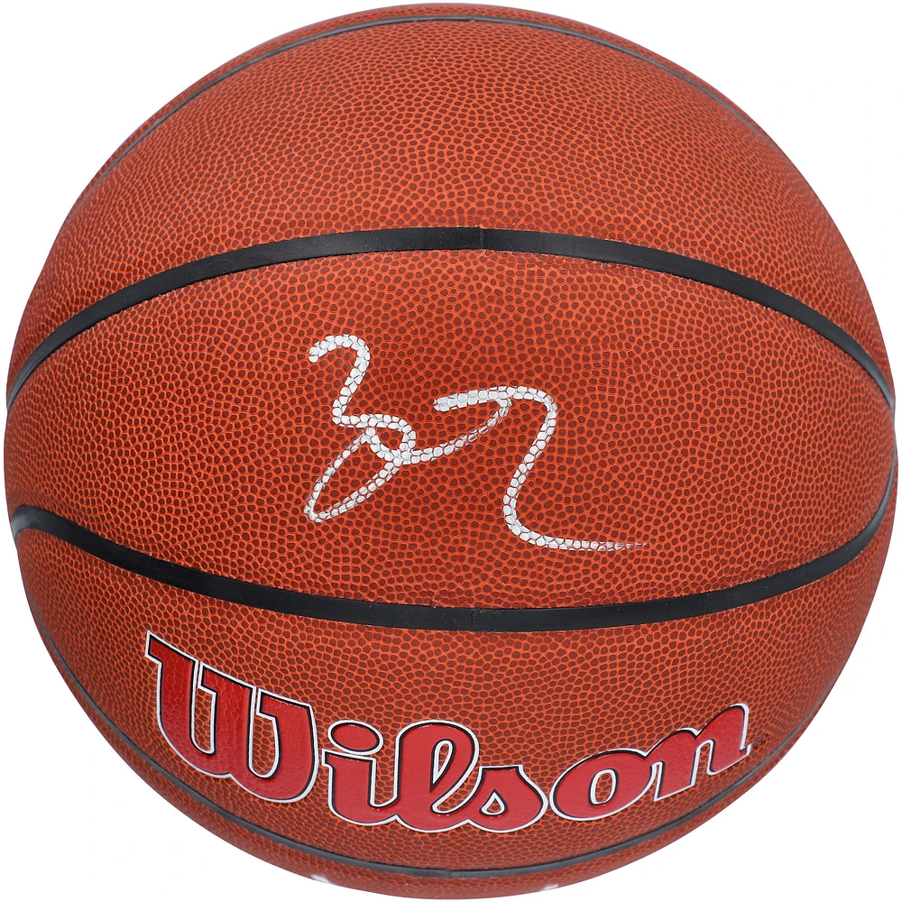 Lonzo Ball Chicago Bulls Autographed Wilson Team Logo Basketball