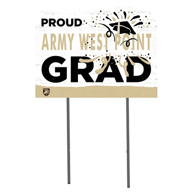 Army Black Knights 18'' x 24'' Proud Grad Yard Sign