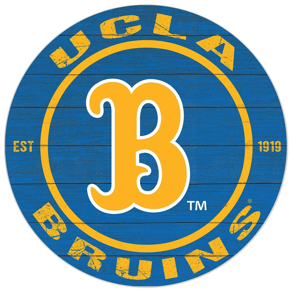 UCLA Bruins 20'' x 20'' Indoor/Outdoor Circle Sign