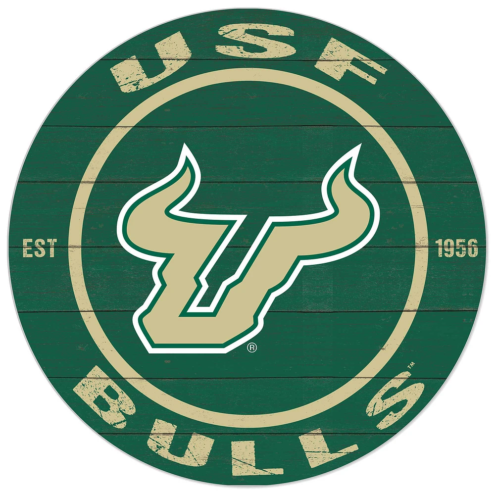 South Florida Bulls 20'' x 20'' Indoor/Outdoor Circle Sign