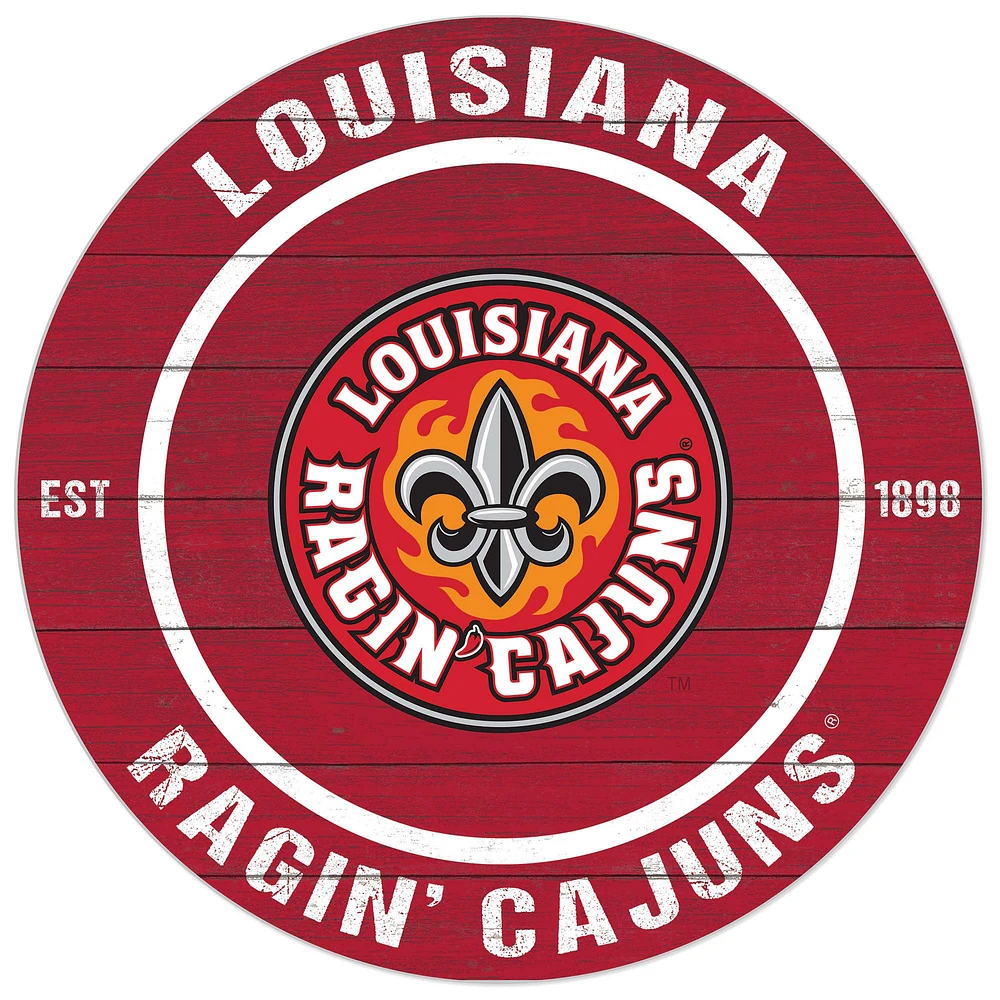 Louisiana Ragin' Cajuns 20'' x 20'' Indoor/Outdoor Circle Sign