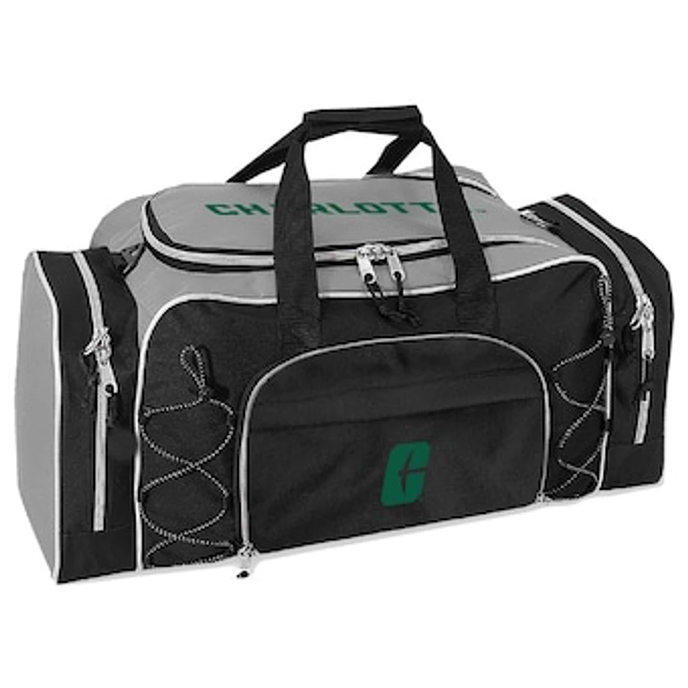 Gray Charlotte 49ers Action Pack Duffel Bag