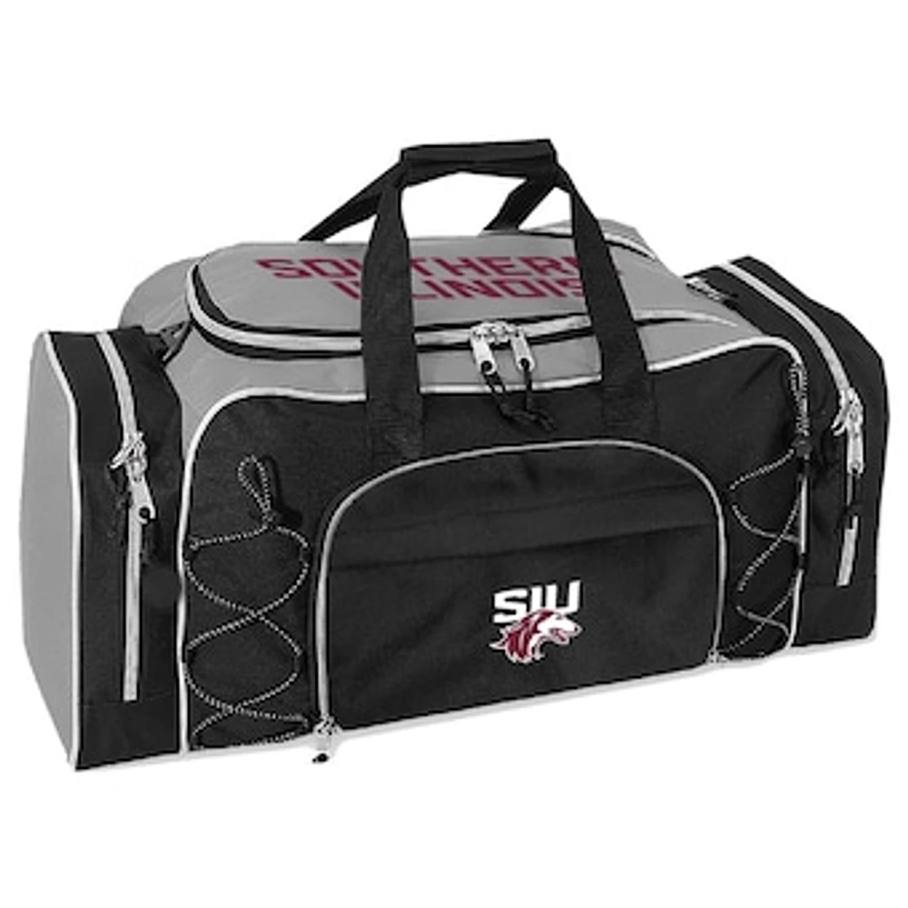 Gray Southern Illinois Salukis Action Pack Duffel Bag