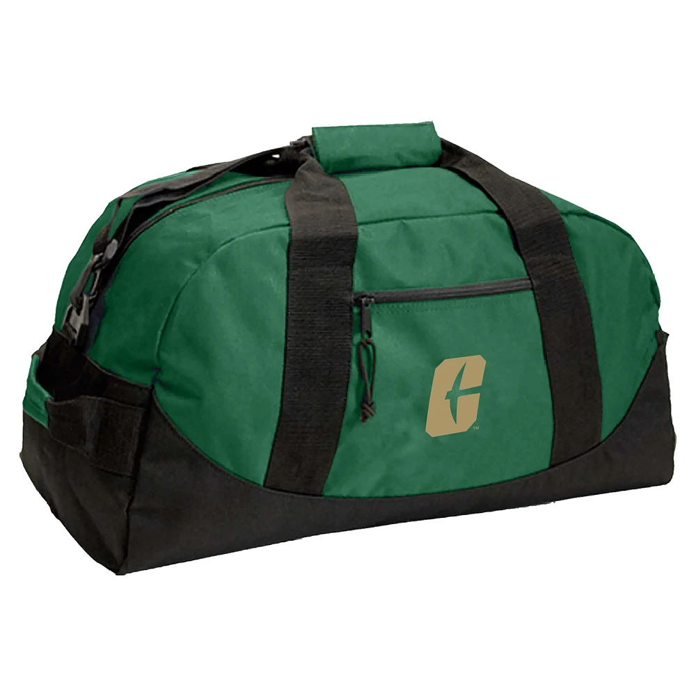 Green Charlotte 49ers Dome Duffel Bag