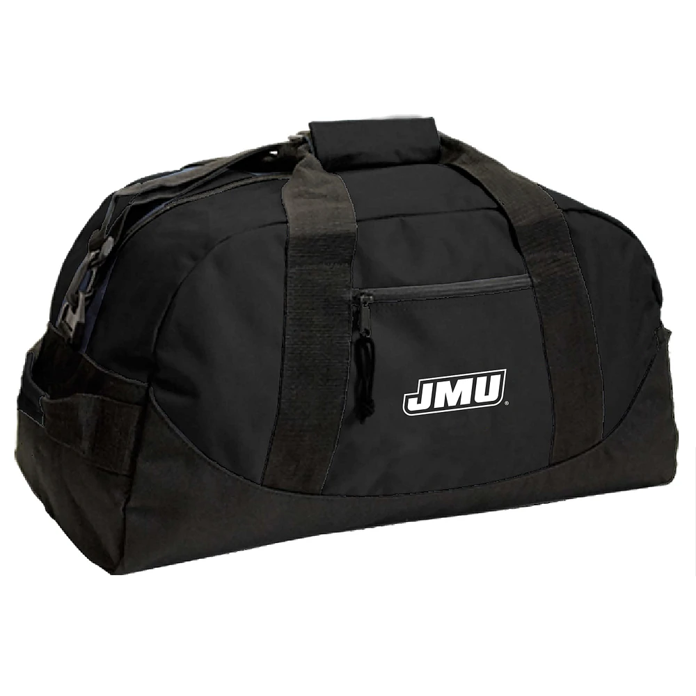Black James Madison Dukes Dome Duffel Bag
