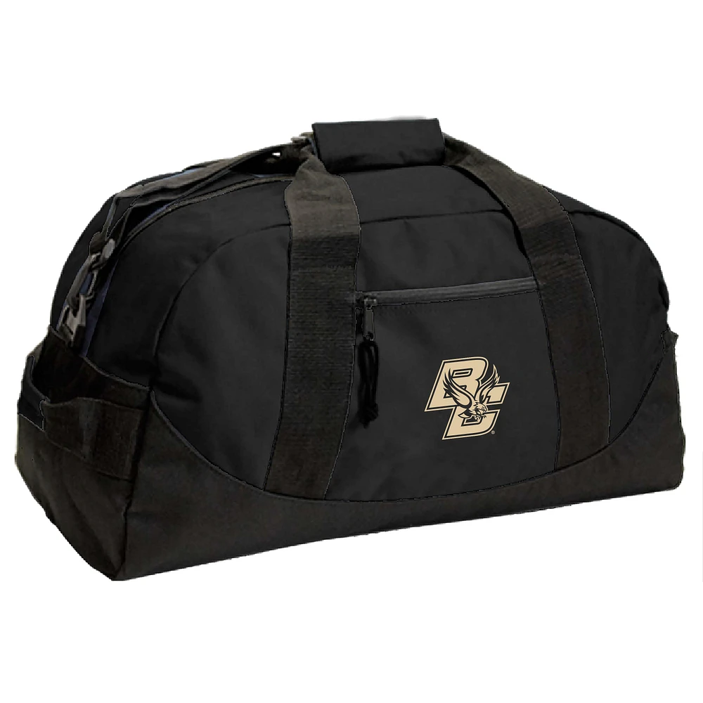 Black Boston College Eagles Dome Duffel Bag