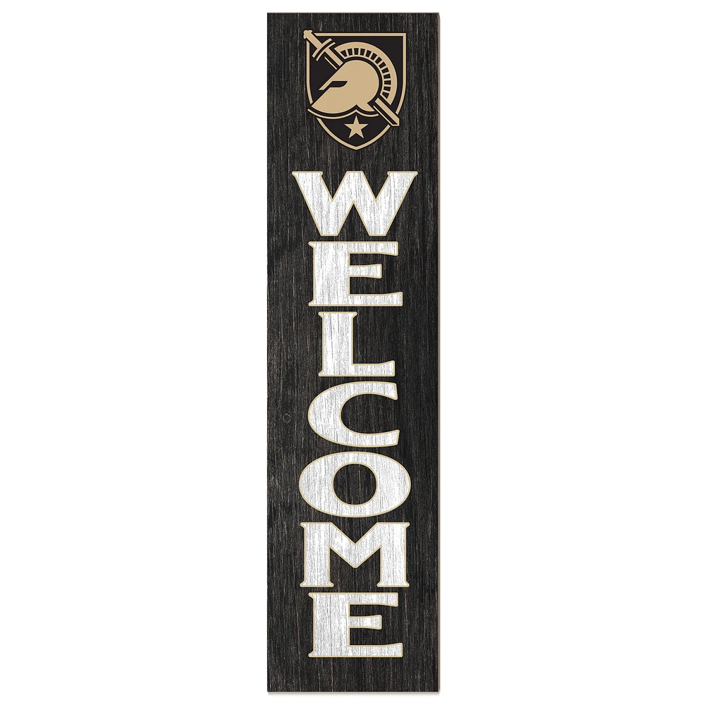 Army Black Knights 12'' x 48'' Welcome Leaner