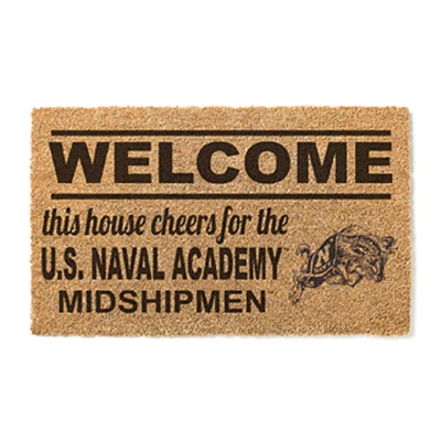 Navy Midshipmen 18" x 30" Welcome Doormat