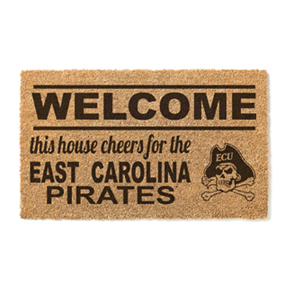 ECU Pirates 18" x 30" Welcome Doormat