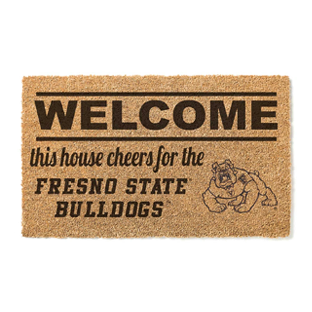 Fresno State Bulldogs 18" x 30" Welcome Doormat