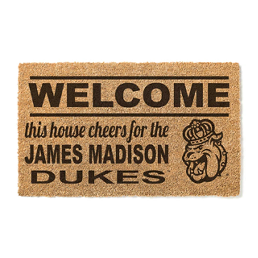 James Madison Dukes 18" x 30" Welcome Doormat