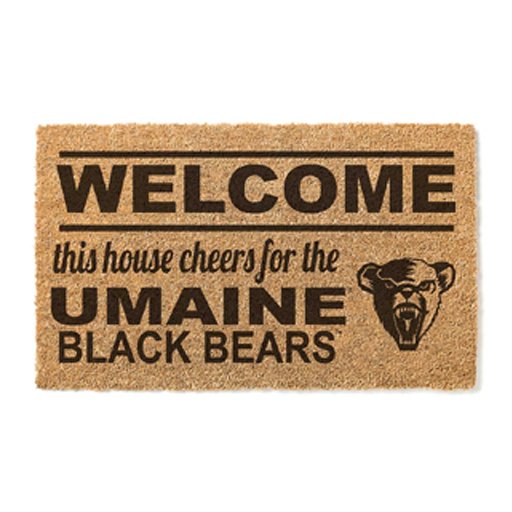 Maine Black Bears 18" x 30" Welcome Doormat