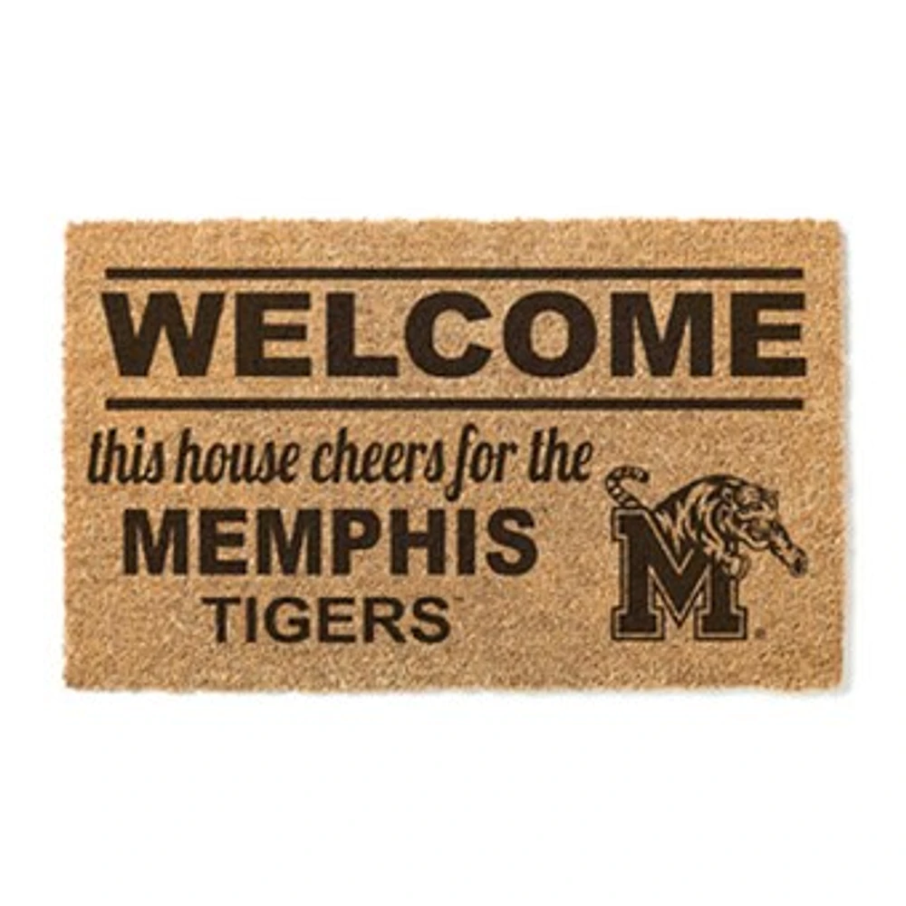 Memphis Tigers 18" x 30" Welcome Doormat