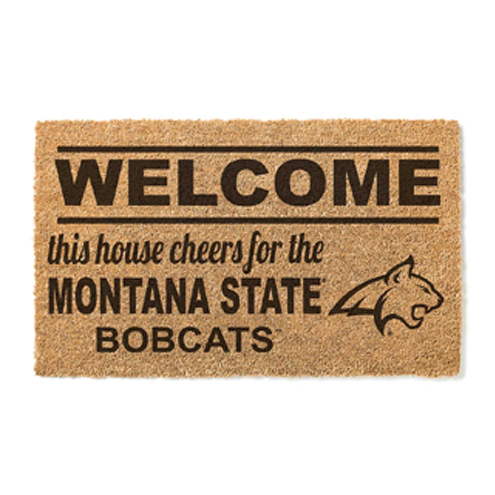 Montana State Bobcats 18" x 30" Welcome Doormat