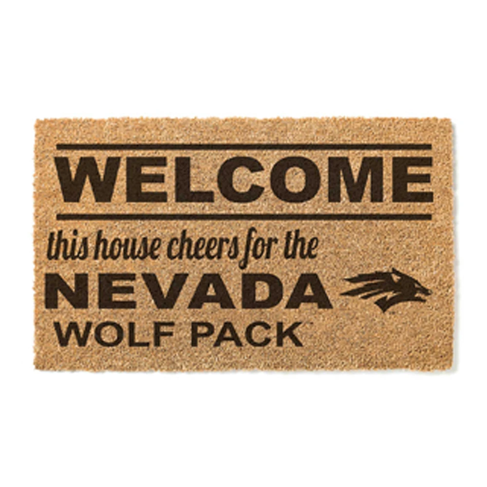 Nevada Wolf Pack 18" x 30" Welcome Doormat