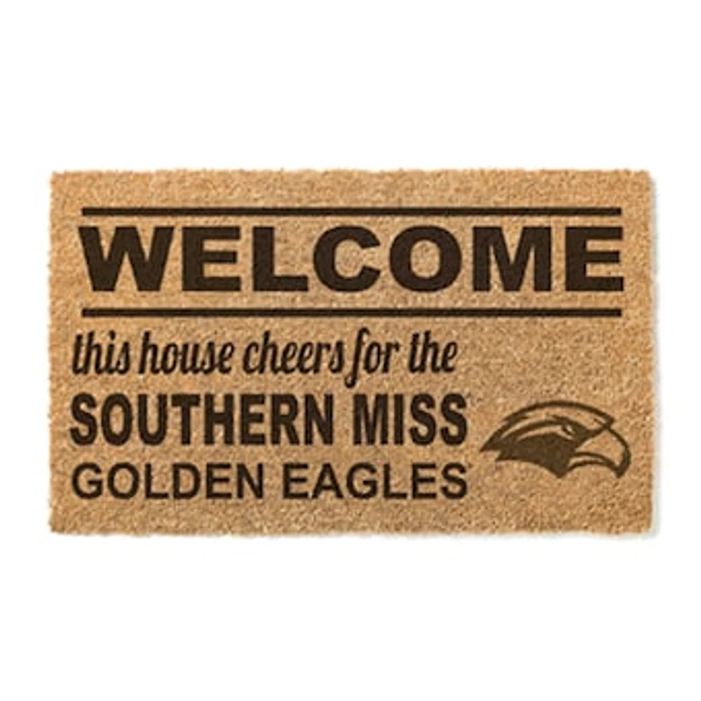 Southern Miss Golden Eagles 18" x 30" Welcome Doormat