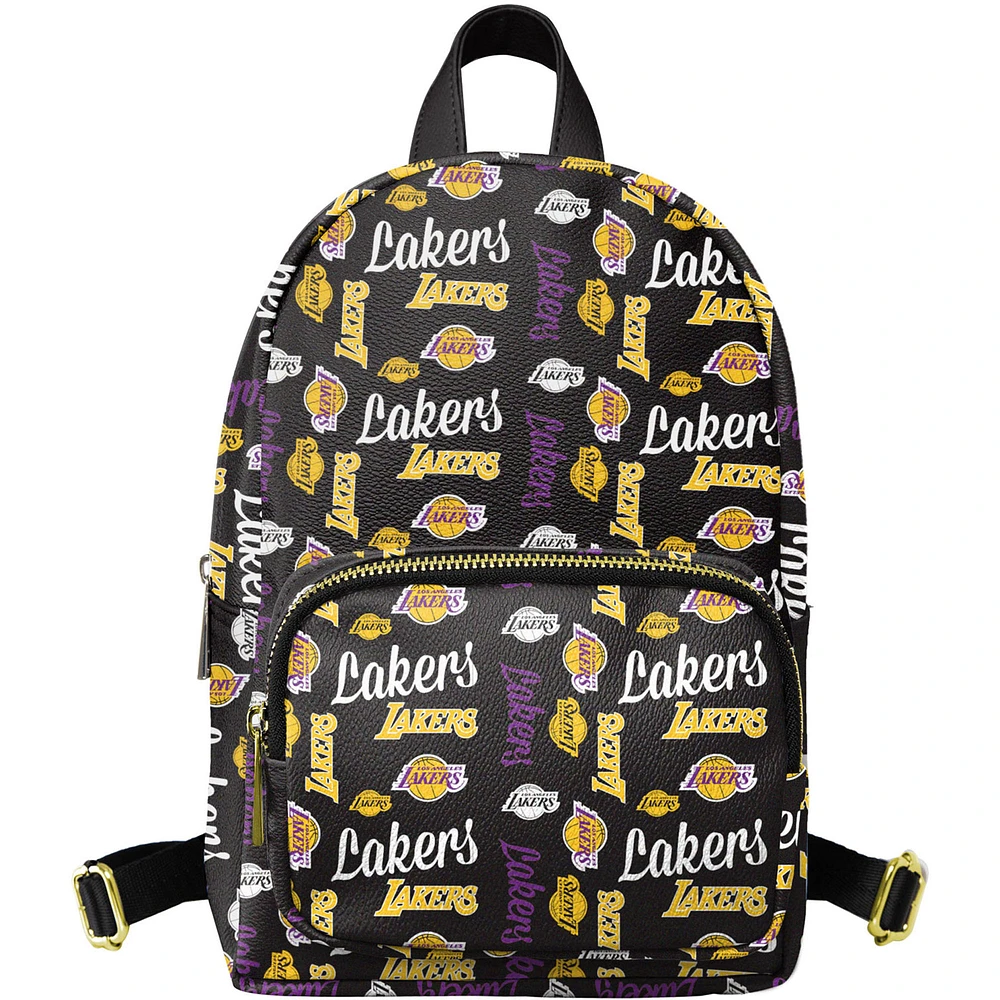 Youth FOCO Black Los Angeles Lakers Repeat Brooklyn Mini Backpack