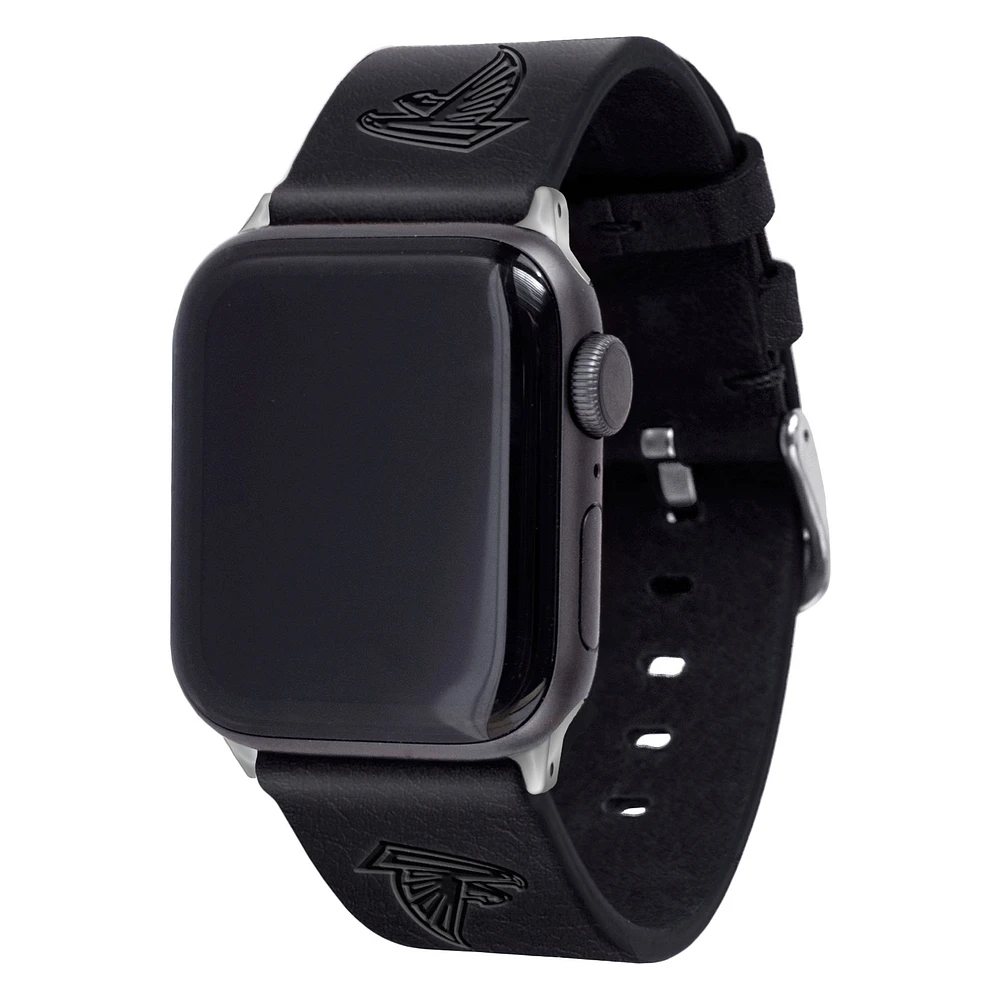 Atlanta Falcons Leather Apple Watch Band