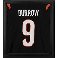 Joe Burrow Cincinnati Bengals Autographed Framed Nike Vapor Limited Jersey Shadowbox