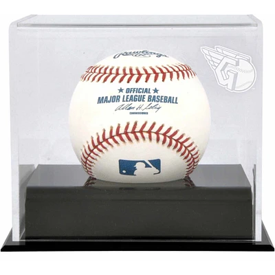 Cleveland Guardians Baseball Cube Logo Display Case