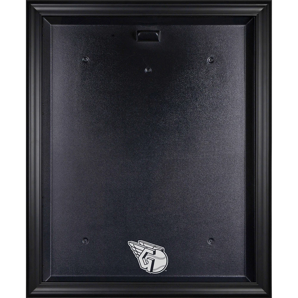 Cleveland Guardians Framed Logo Jersey Display Case