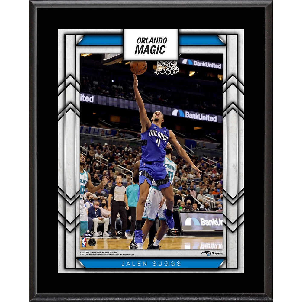 Jalen Suggs Orlando Magic 10.5'' x 13'' Sublimated Player Plaque