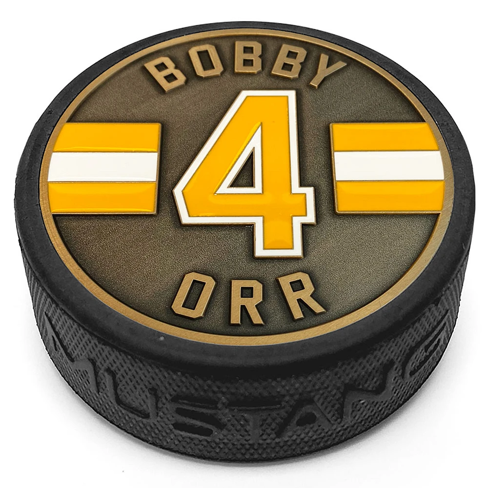 Bobby Orr Boston Bruins Medallion Legends Collection Puck