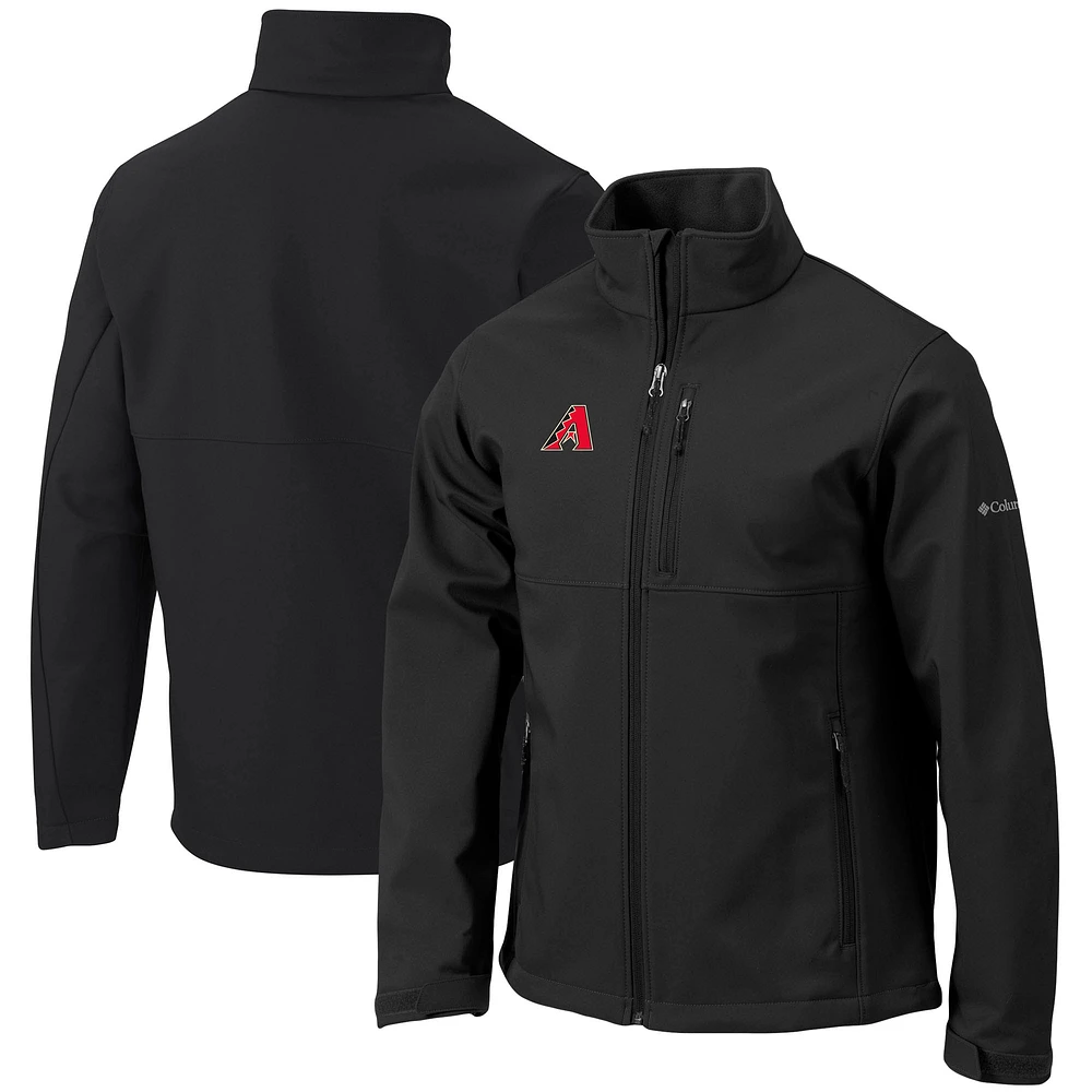 Men's Columbia Black Arizona Diamondbacks Ascender Full-Zip Jacket