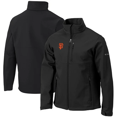 Men's Columbia Black San Francisco Giants Ascender Full-Zip Jacket