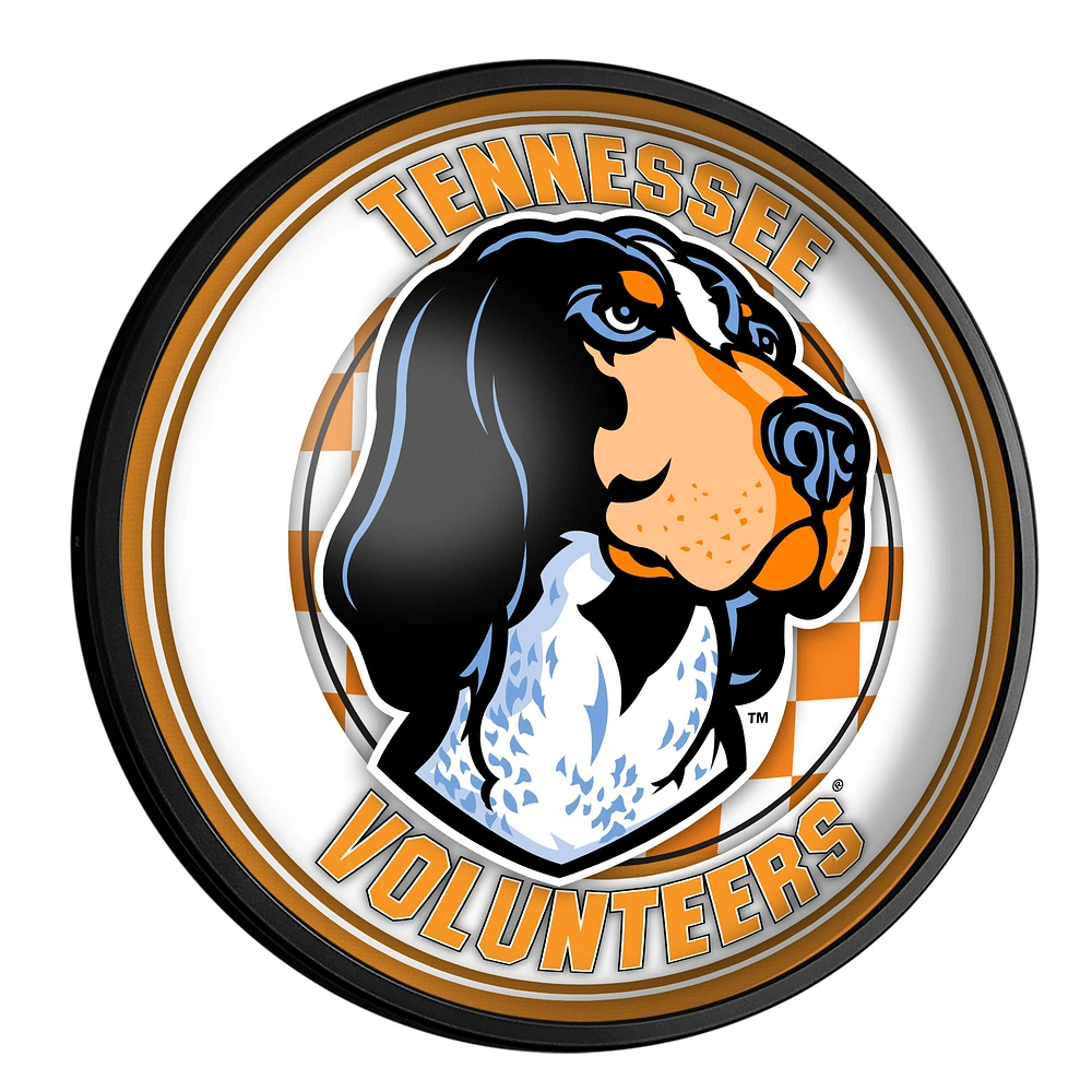 Tennessee Volunteers Mascot 18'' Round Slimline Illuminated Wall Sign