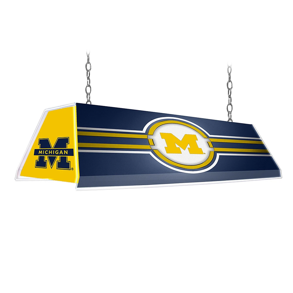 Michigan Wolverines 46'' x 13.5'' Pool Table Light