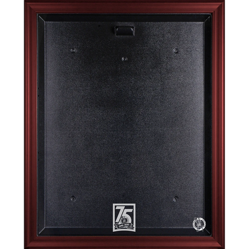 Boston Celtics Framed 75th Anniversary Mahogany Sublimated Jersey Display Case