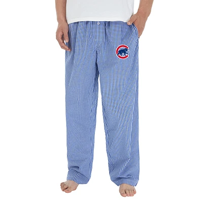 Men's Concepts Sport Royal Chicago Cubs Tradition Woven Pants