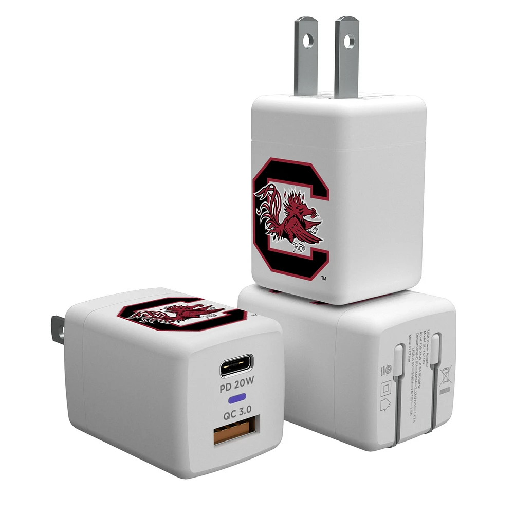 South Carolina Gamecocks USB A/C Charger