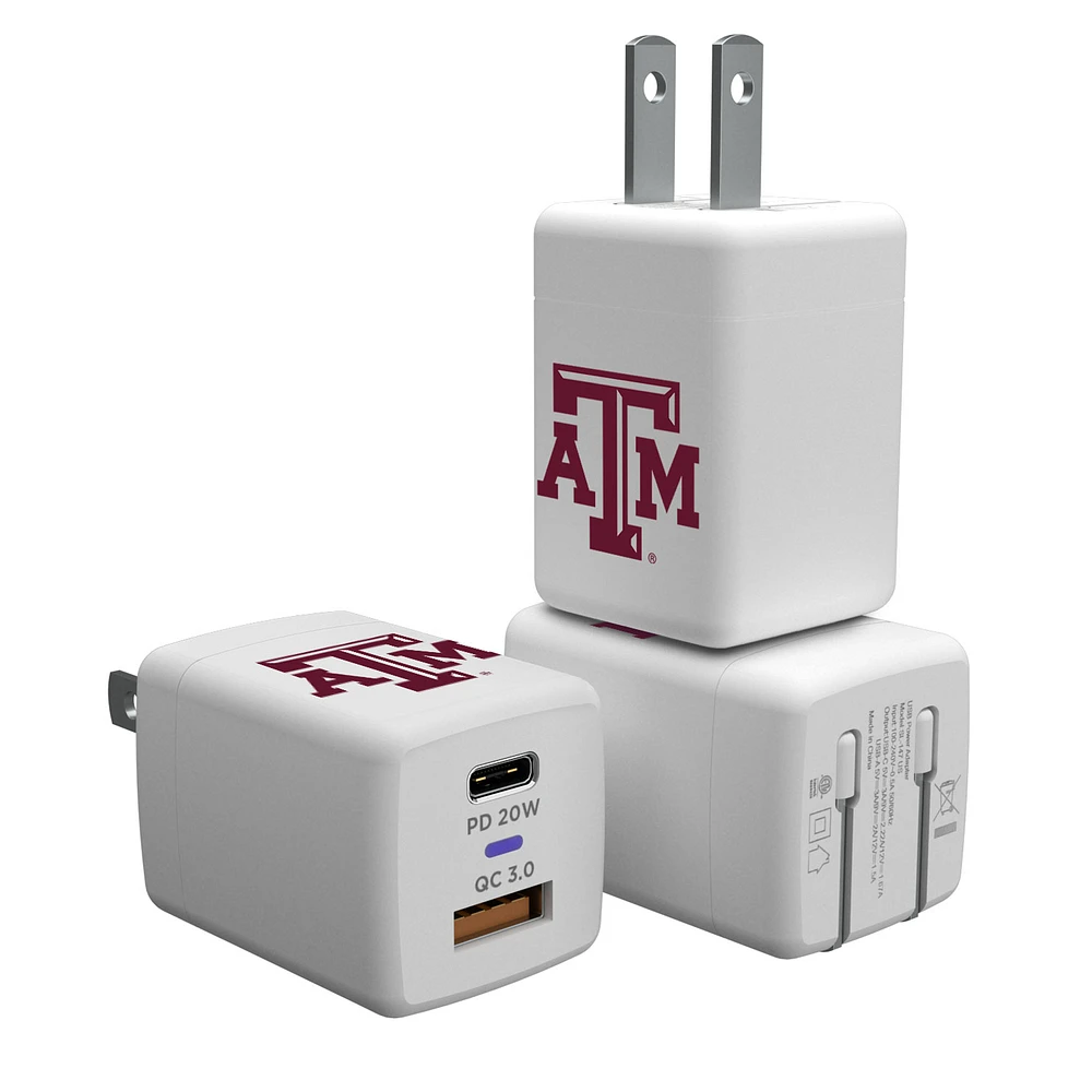 Texas A&M Aggies USB A/C Charger