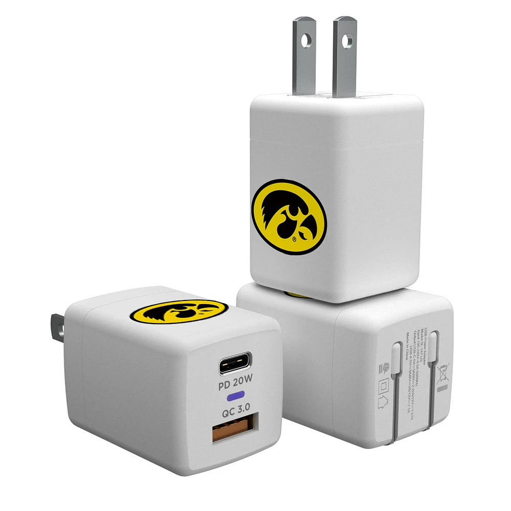Iowa Hawkeyes USB A/C Charger