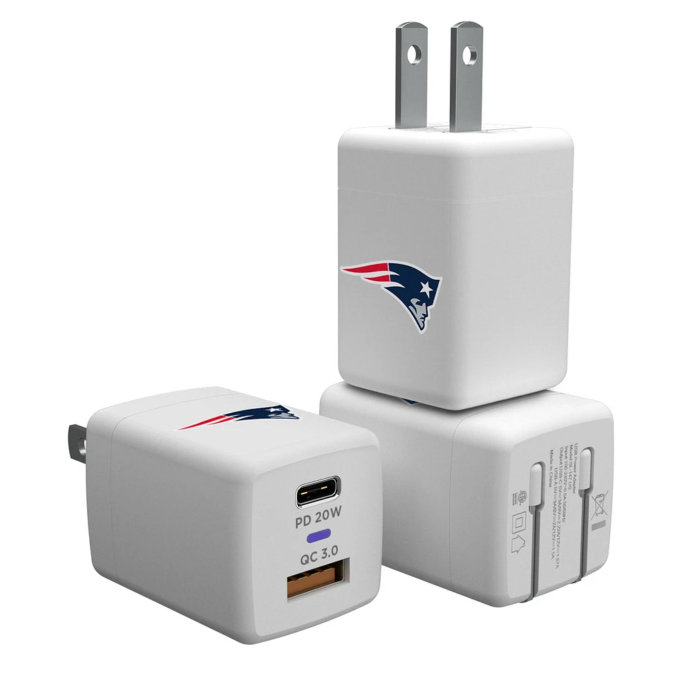 New England Patriots USB A/C Charger