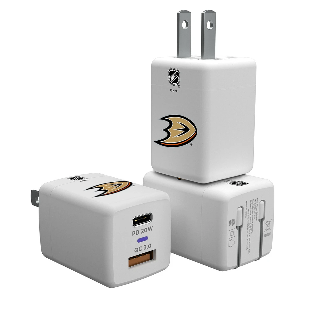 Anaheim Ducks USB A/C Charger