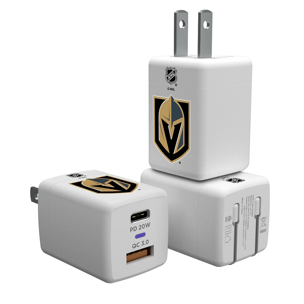 Vegas Golden Knights USB A/C Charger