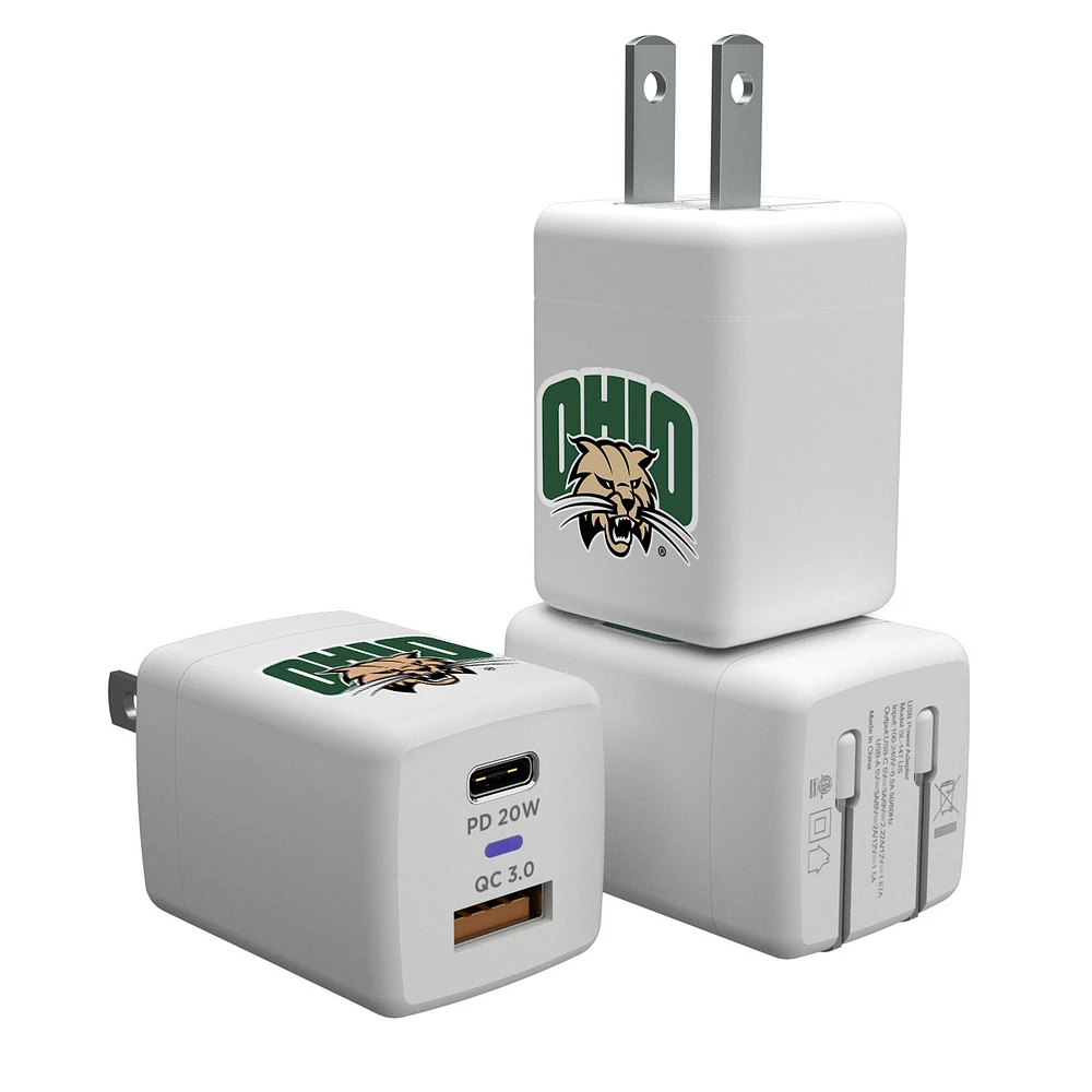Ohio Bobcats USB A/C Charger