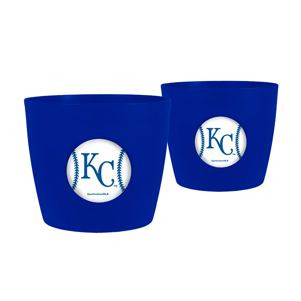 Kansas City Royals 2-Pack Team Pride Button Pot Set