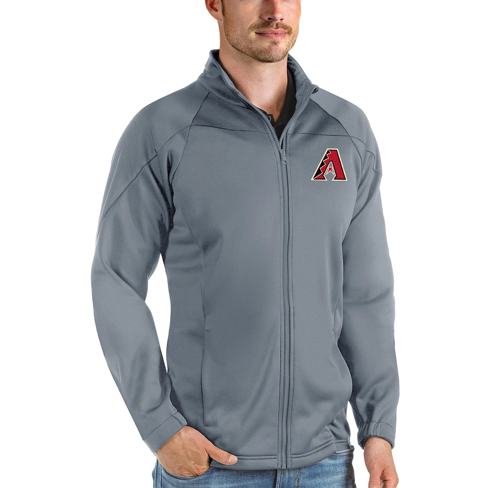 Men's Antigua Arizona Diamondbacks Links Full-Zip Golf Jacket
